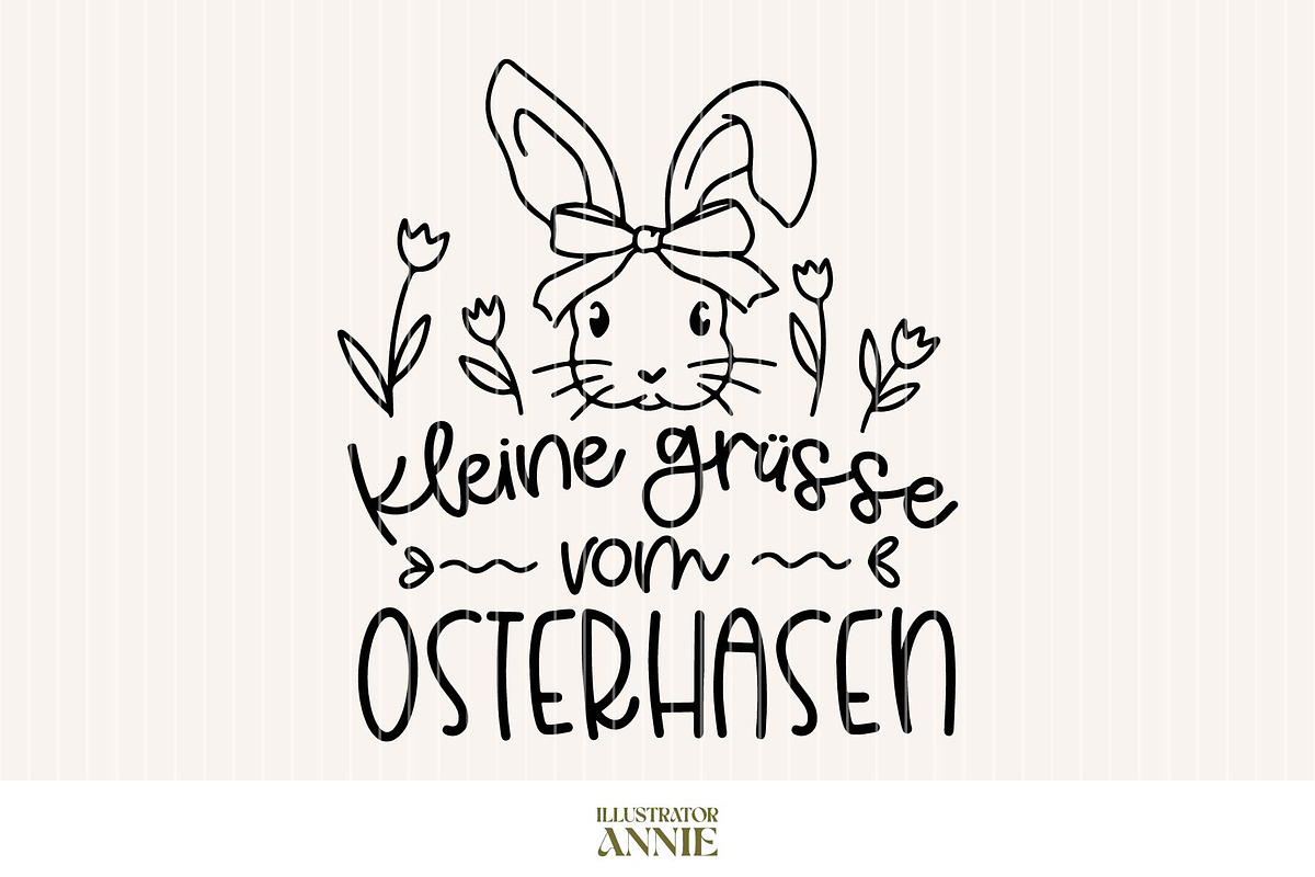 German Easter SVG Quote Bundle, an Object Graphic by IllustratorAnnie (Photo 7 of 9)