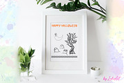 Halloween Brush Stamps Procreate, a Brush Add-On by LekoArt (Thumbnail 7 of 8)