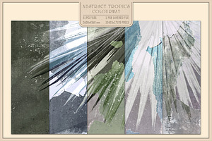 Fresco Collection Abstract Tropics