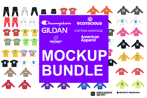 Mockup Bundle Clothing Pack