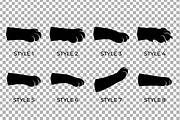 Animal Paw Style Pack, an Object Graphic by Artonix (Thumbnail 3 of 3)