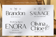 Chiqueta, a Sans Serif Font by zeenesia (Thumbnail 8 of 18)