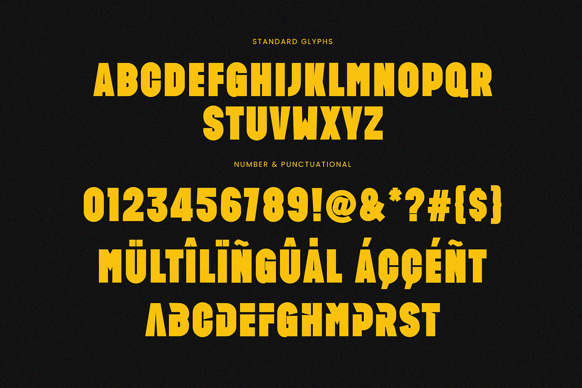 Monster Modern Futuristic Sans Serif, a Sans Serif Font by Perfectype (Photo 7 of 7)