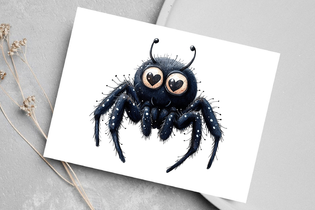 Whimsy Halloween Clipart Bundle, an Illustration by Canvas Craft (Photo 4 of 7)