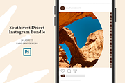 Southwest Desert Instagram Template, a Social Media Template by CortneytheCreator (Thumbnail 2 of 6)