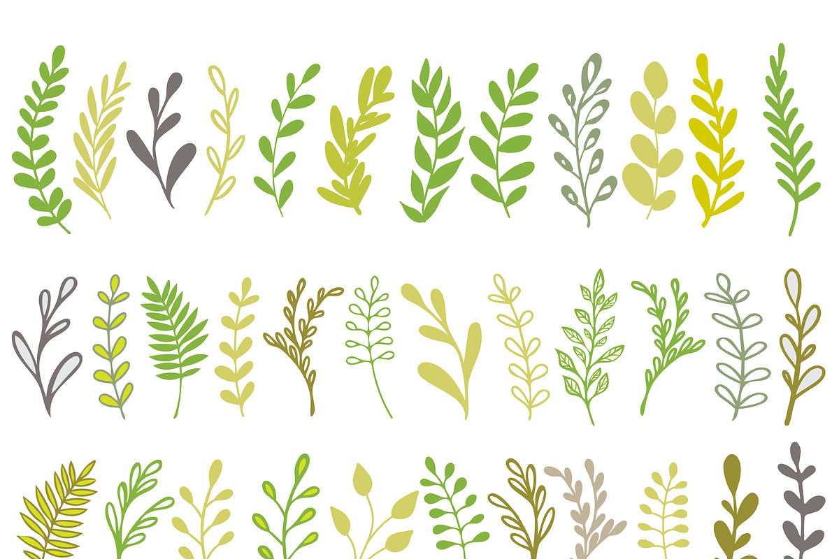 Floral illustrations, vector objects, an Object Graphic by bigmomentsdesign (Photo 3 of 8)