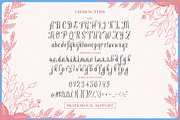 Winter Rosetta - Handwritten Script, a Script Font by Letterhend Studio (Thumbnail 4 of 9)