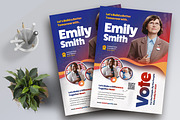 Politic Flyer Template, a Flyer Template by Boostock (Thumbnail 1 of 2)