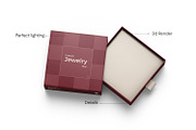 Sliding Jewelry Gift Box Mockup, a Packaging Mockup by Ram Studio LLC (Thumbnail 7 of 12)