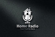 Home Radio Logo, a Branding & Logo Template by Martin-Jamez (Thumbnail 2 of 3)