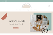 Easy Shopify Theme | Touch of Boho, a Shopify Template by Easy Website Themes (Thumbnail 1 of 6)