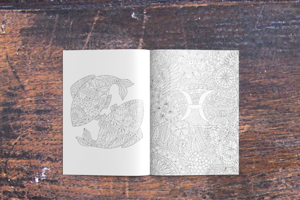 Zodiac Coloring Book, a Graphic by Lana Samokhina (Photo 4 of 15)