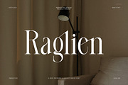 Raglien Modern Serif Font, a Serif Font by Perfectype (Thumbnail 1 of 8)