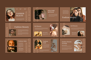 Fashion Beauty - Keynote Template