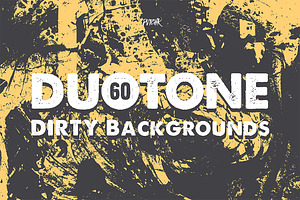 Duotone Dirty Backgrounds Vol. 01