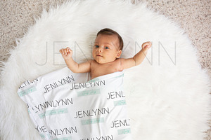 Stretch Jersey Blanket Mockup #BL11