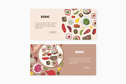 Sushi, hand drawn bundle, a Food Illustration by Good Studio (Thumbnail 12 of 32)