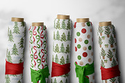 Christmas Tree Clipart & Patterns, a Pattern Graphic by Lagmar Design (Thumbnail 6 of 13)