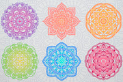 Mandalas set, a Decorative Illustration by Krolja (Thumbnail 2 of 9)
