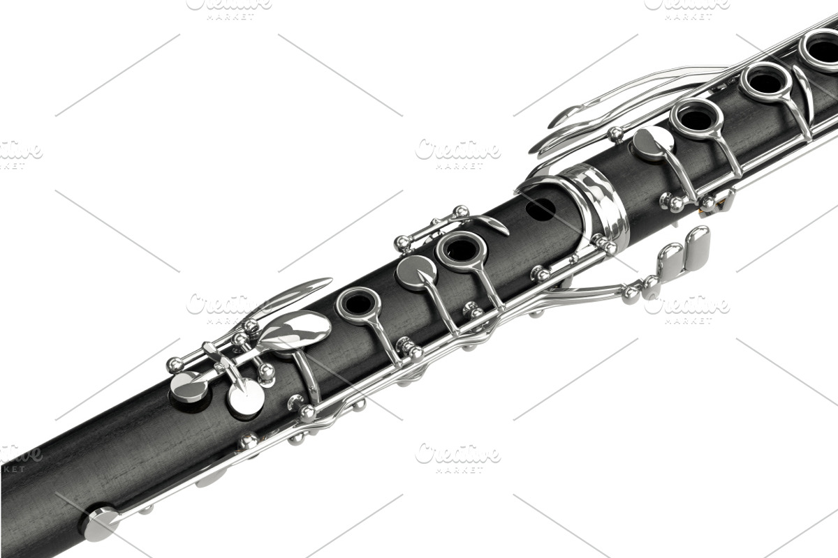 Clarinet musical instrument, set, an Object Graphic by ARTYuSTUDIO (Photo 9 of 10)