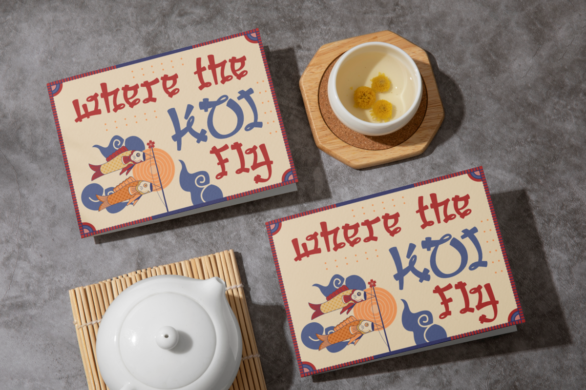 Miko Wave Japanese Font, a Font by PutraCetol Studio (Photo 4 of 5)