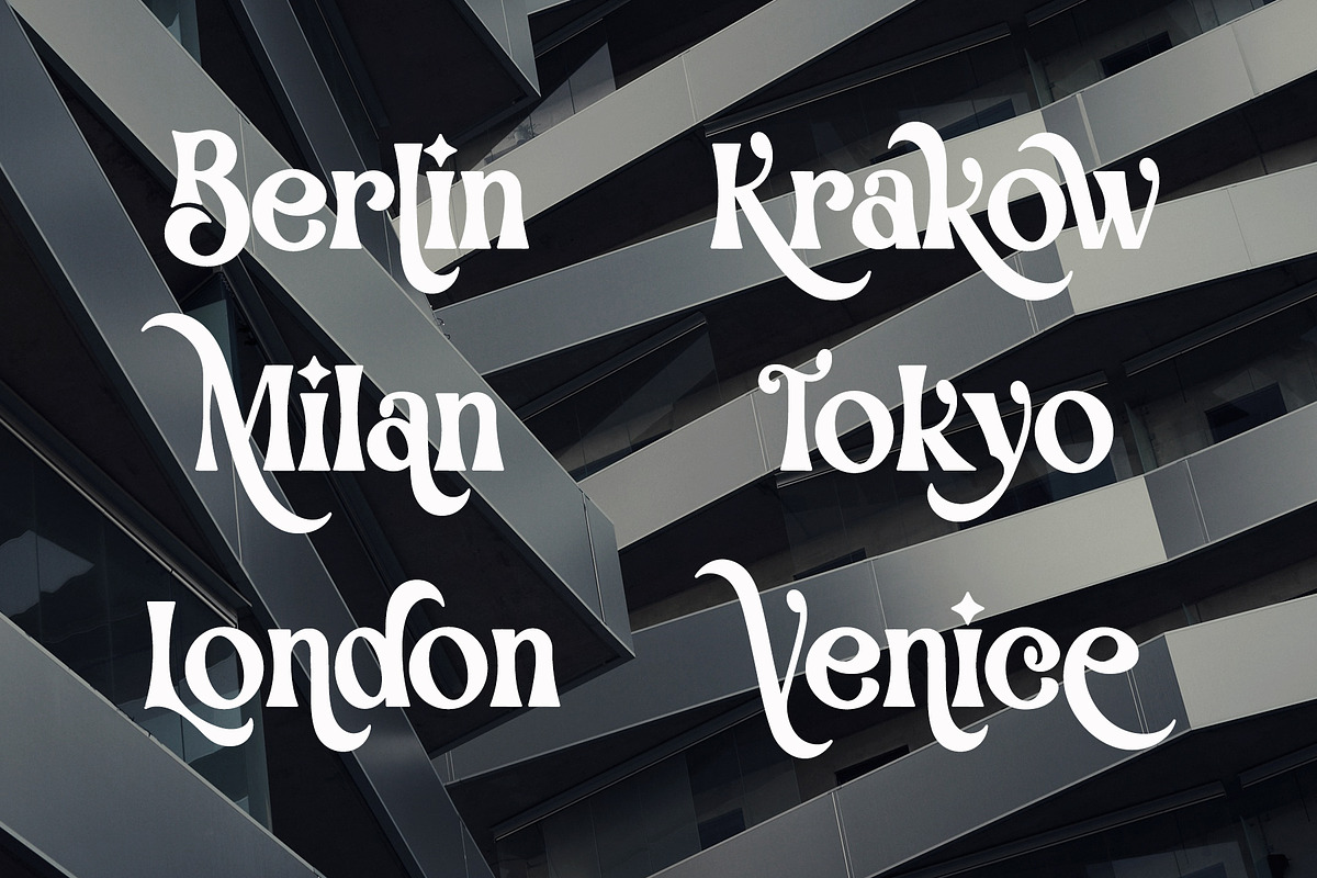 Blink Omega - Swash Serif Font, a Serif Font by Airotype (Photo 4 of 14)