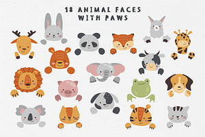 Wild Friends. Baby Animals Set