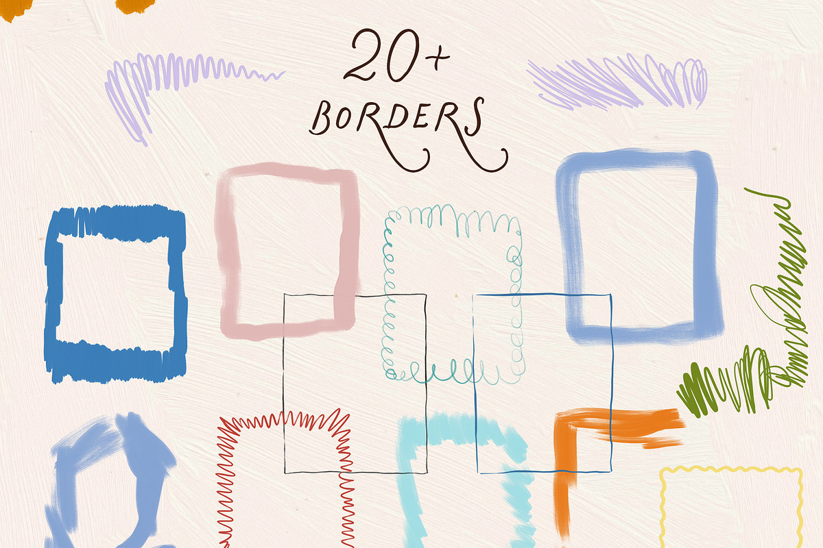 Messy Lines: backgrounds & borders, a Texture Graphic by Purple (Photo 7 of 11)