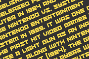 Gendred Squared Typeface, a Font by alpercakici (Thumbnail 10 of 11)