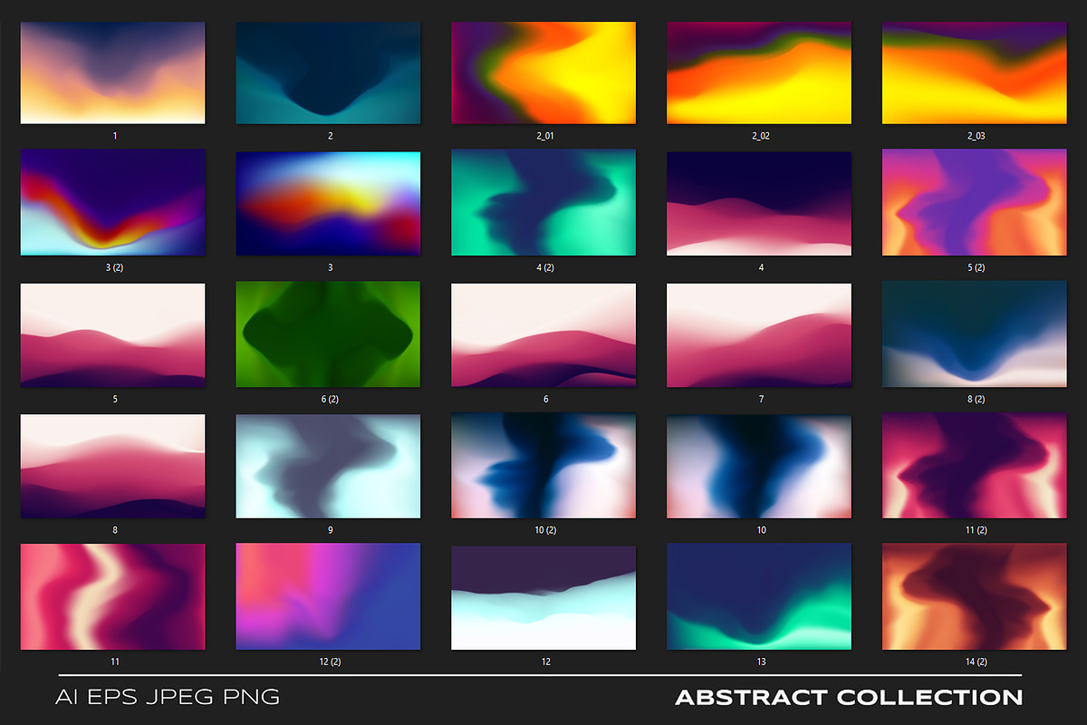 230 Gradients Vector Backgrounds, a Gradient Add-On by RDShop (Photo 8 of 9)
