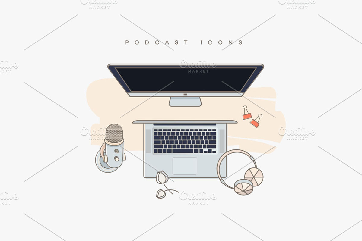Styled stock photography icons, an Outline Icon by Polar Vectors (Photo 24 of 26)