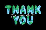 Earth Day Planet 3D Font, a Symbol Font by Font Craft Studio (Thumbnail 4 of 4)