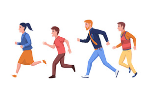 Pupils evacuation from school, an Object Illustration by the8monkey