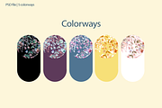 SQUARE PLACE, a Pattern Graphic by rumacorakstudio (Thumbnail 2 of 6)