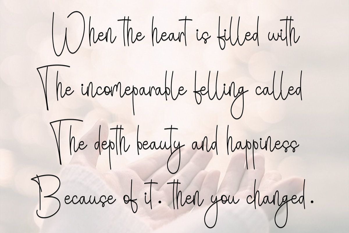 Grandpa, a Handwritten Font by FreshTypeINK (Photo 5 of 6)