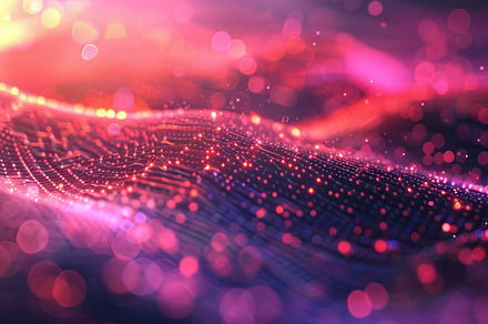 Pink and Purple Abstract Background With Dots, a Background Photo by ImageMir