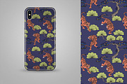 Crouching Tiger, a Pattern Graphic by Elona Laff (Thumbnail 5 of 5)