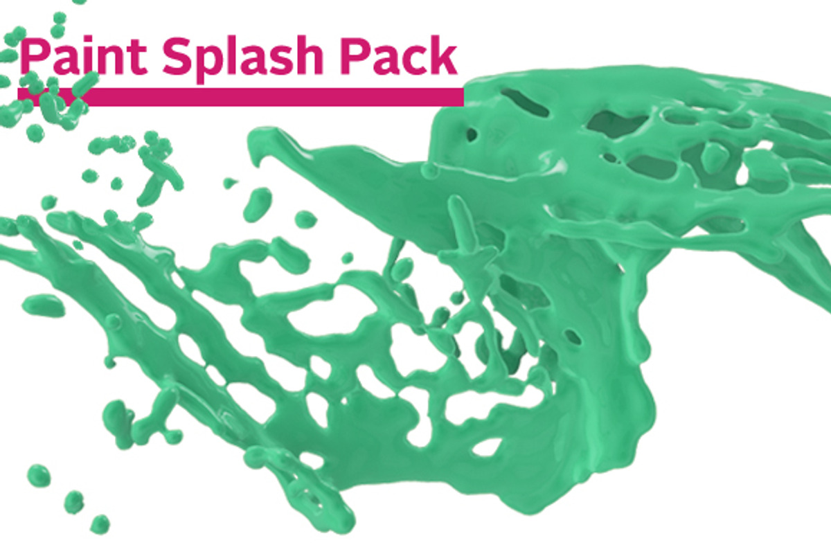 Paint Splash Pack, a Graphic by Madbiologist (Photo 1 of 4)