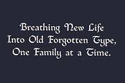 Decorative Medieval Blackletter Font, a Script Font by Century Library (Thumbnail 5 of 12)