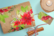 4-in-1 Watercolor Christmas Set, a Card Template by Karma (Thumbnail 3 of 34)