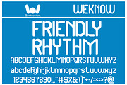 Smile World font, a Sans Serif Font by weknow (Thumbnail 4 of 8)