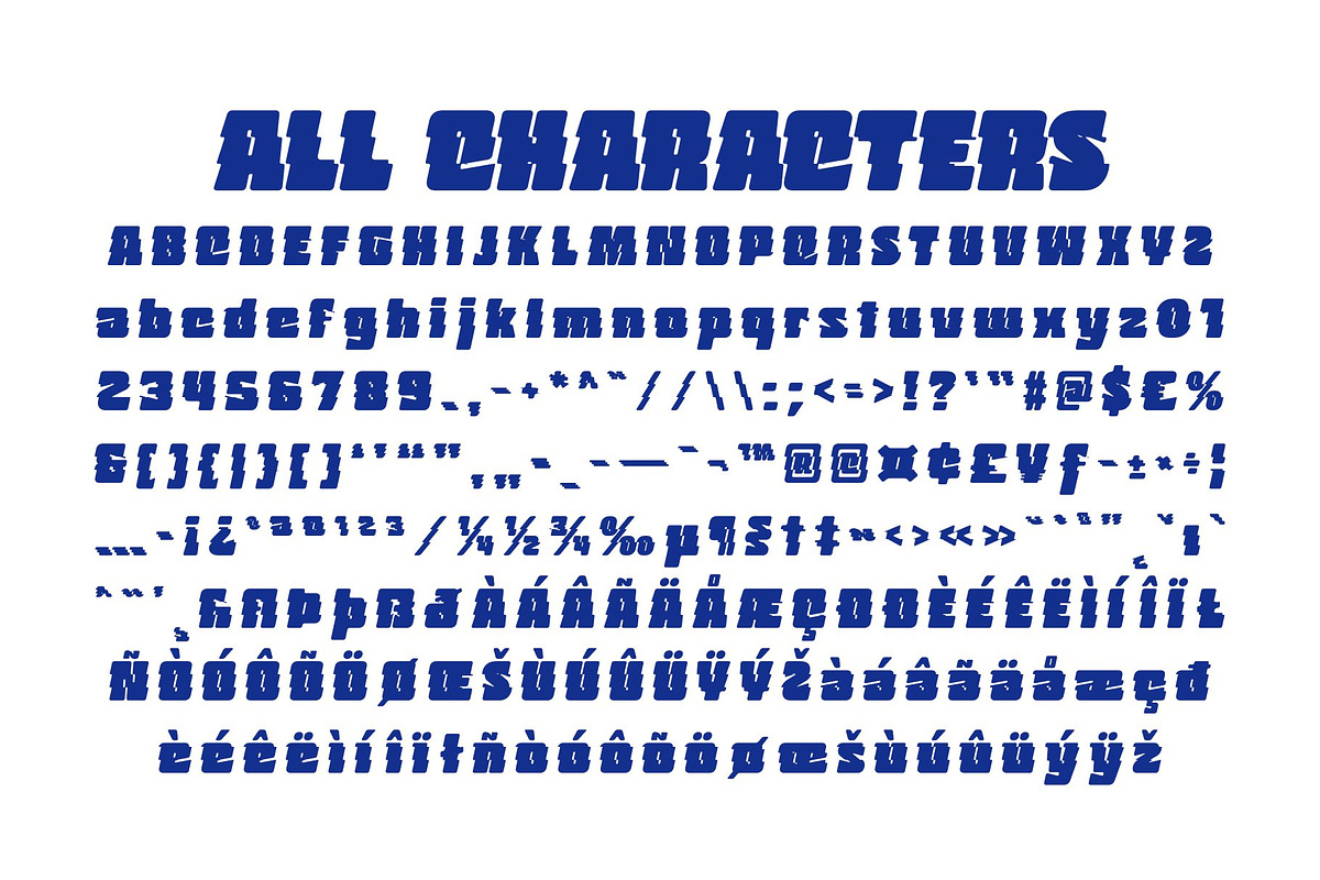 CS Matbold Rippled, a Sans Serif Font by Craft Supply Co. (Photo 8 of 8)