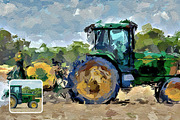Impressionist Oil Painting Effect, an Action Add-On by DesignRocket (Thumbnail 4 of 7)