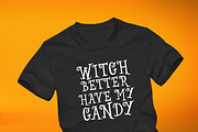 Witches Crow | Halloween Font, a Script Font by Forberas Club (Thumbnail 2 of 8)