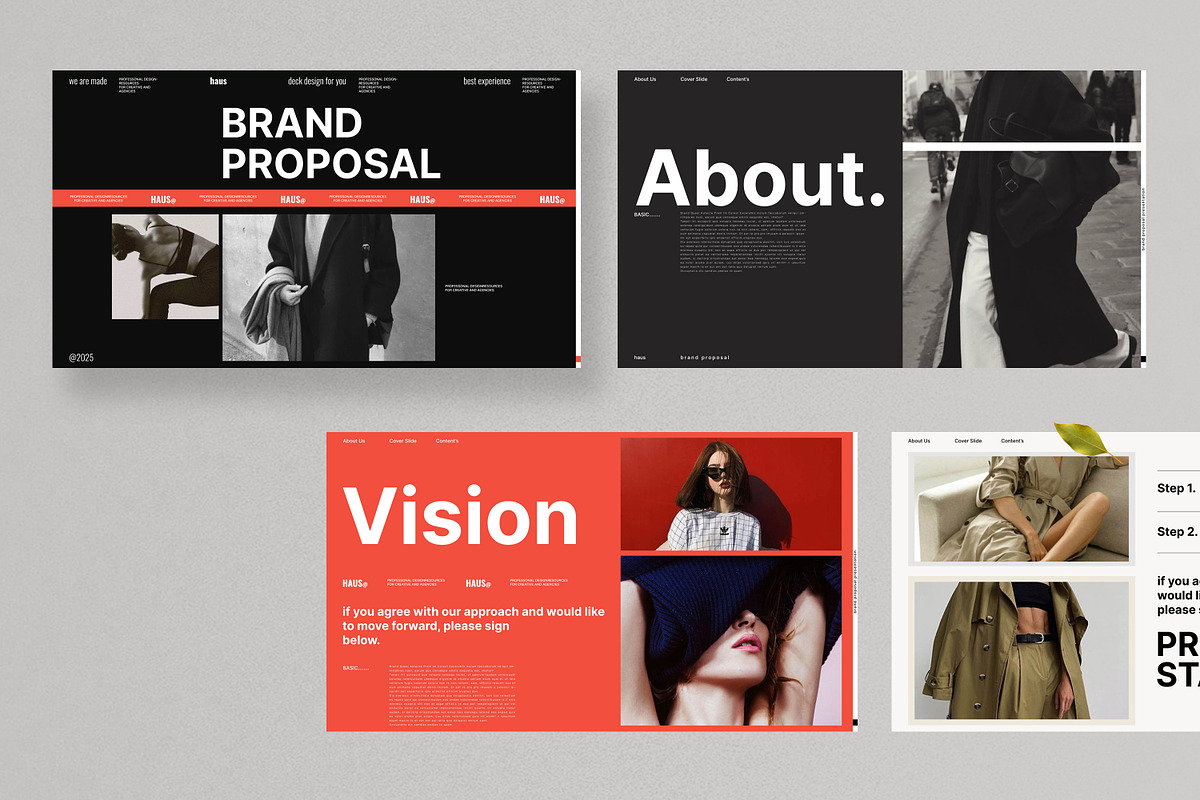 Haus Brand Proposal Presentation preview 3