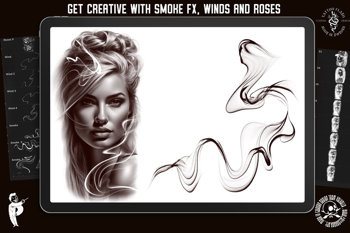 B&g - Realism Ladies creative kit, a Brush Add-On by Studio.Valhalla (Photo 7 of 7)