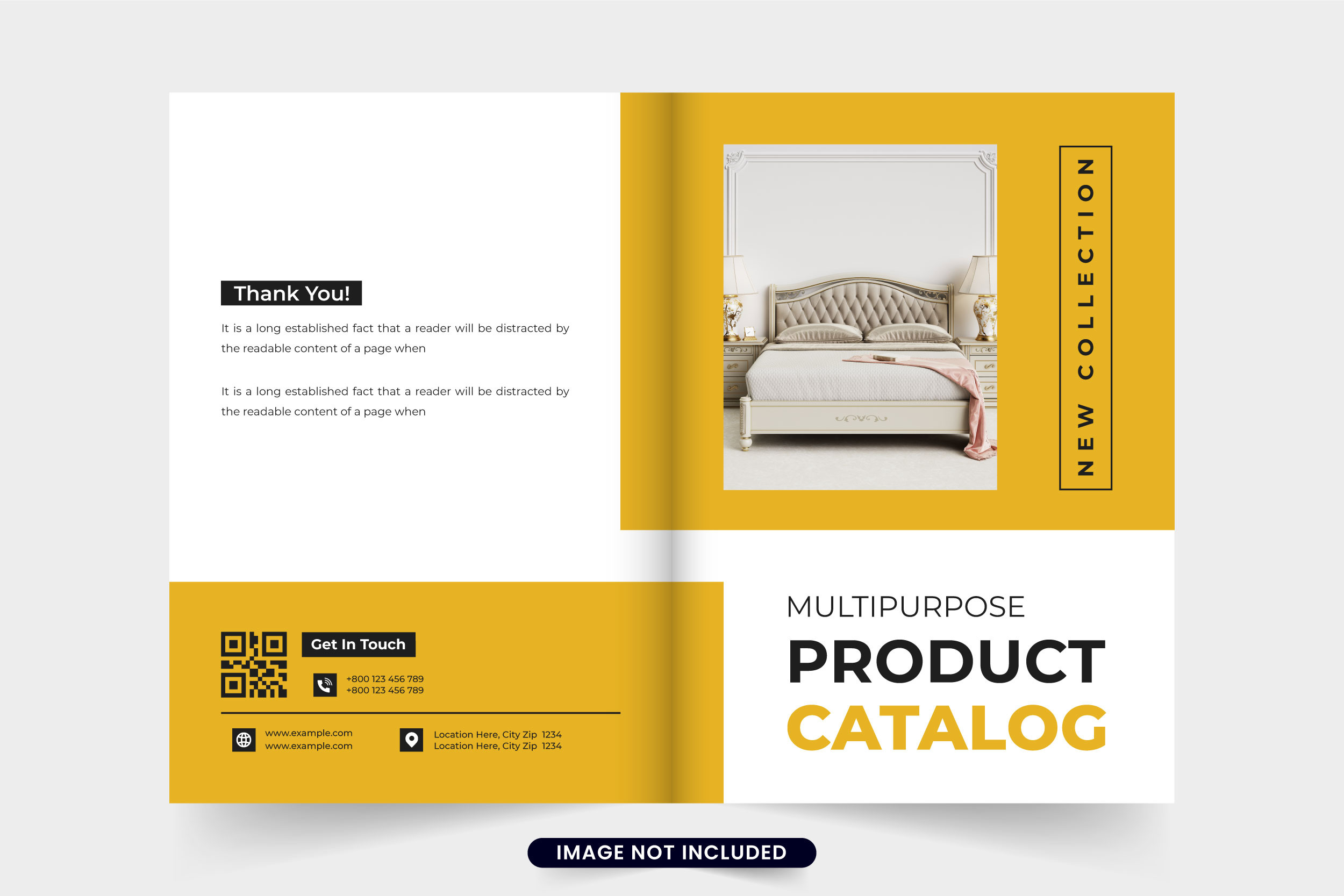 Company Promotional Catalog Cover by Iftikhar Alam  Creative Market