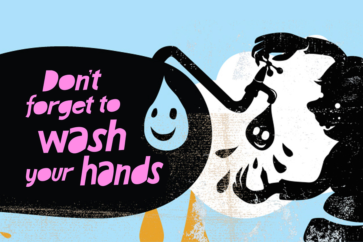Hell Yeah - Hand-drawn Font preview 2