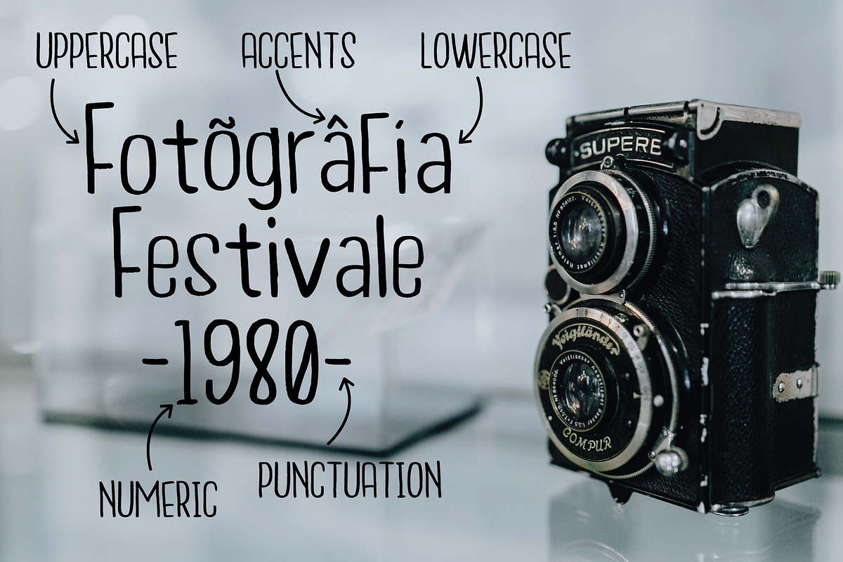 NANDA TYPEFACE, a Sans Serif Font by fopifopi (Photo 3 of 4)