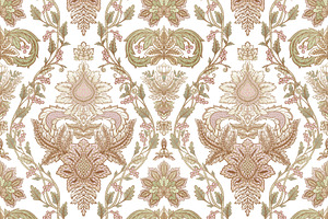 Eastern Tune Seamless Pattern